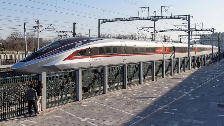 Trem-bala da China supera os aviões: como a ferrovia de alta velocidade redefiniu o corredor Pequim–Xangai