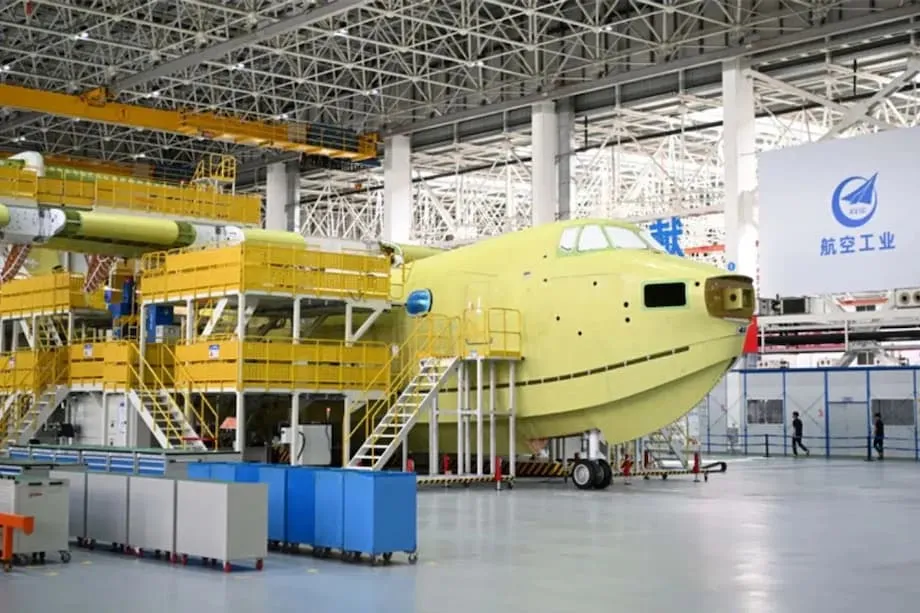 AG600 Kunlong da China: o maior avião anfíbio do mundo entra em produção em série