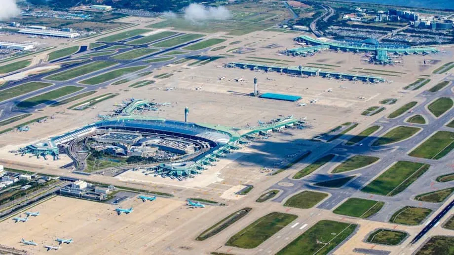 Aeroporto Internacional de Incheon chega ao 3º lugar entre os mais movimentados do mundo em passageiros internacionais em 2024