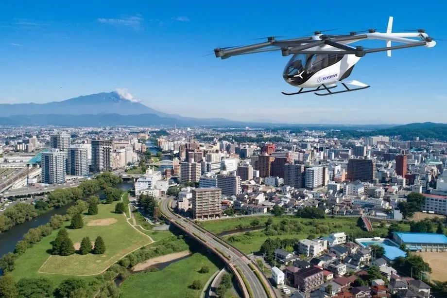 Os planos da JR East para carros voadores: o avanço do Japão rumo à mobilidade aérea avançada até 2028
