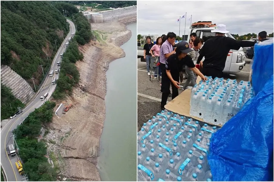 Seca leva Gangneung a estado de desastre nacional enquanto principal reservatório se aproxima do esgotamento