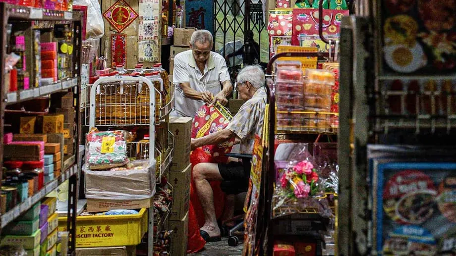População idosa de Singapura supera a marca de 20%
