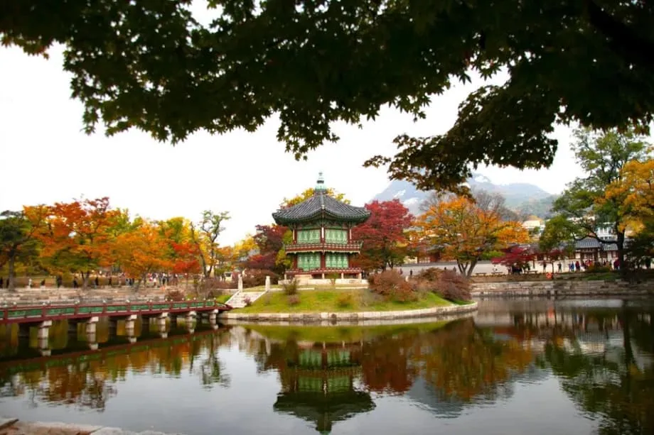 Calor atrasa as cores do outono na Coreia do Sul enquanto Seoraksan registra a primeira neve