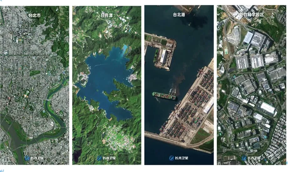 Imagens de Taiwan feitas pelo Jilin-1 combinam demonstração tecnológica e mensagem estratégica