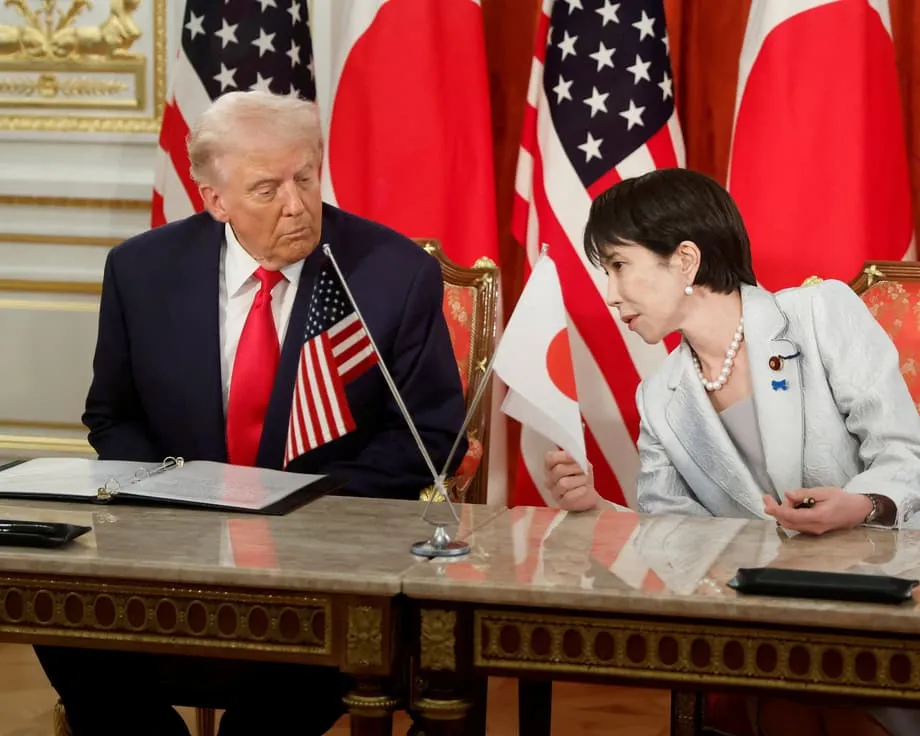 Trump pede que premiê japonesa Takaichi reduza tensões com a China por causa de Taiwan