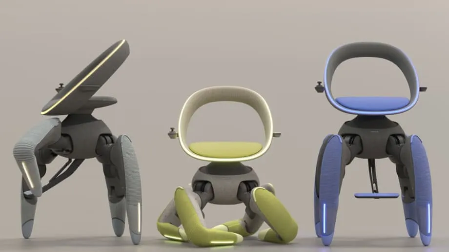 Toyota apresenta a Walk Me, cadeira robótica que anda, sobe escadas e se dobra para transporte