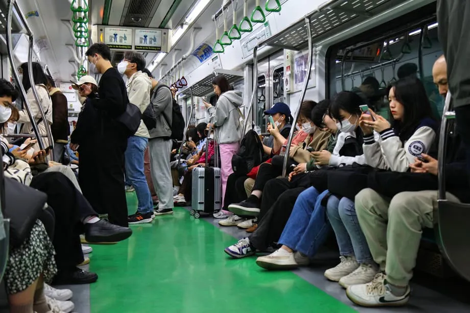 Os tempos de deslocamento recordes da Coreia do Sul alimentam uma crise de saúde mental