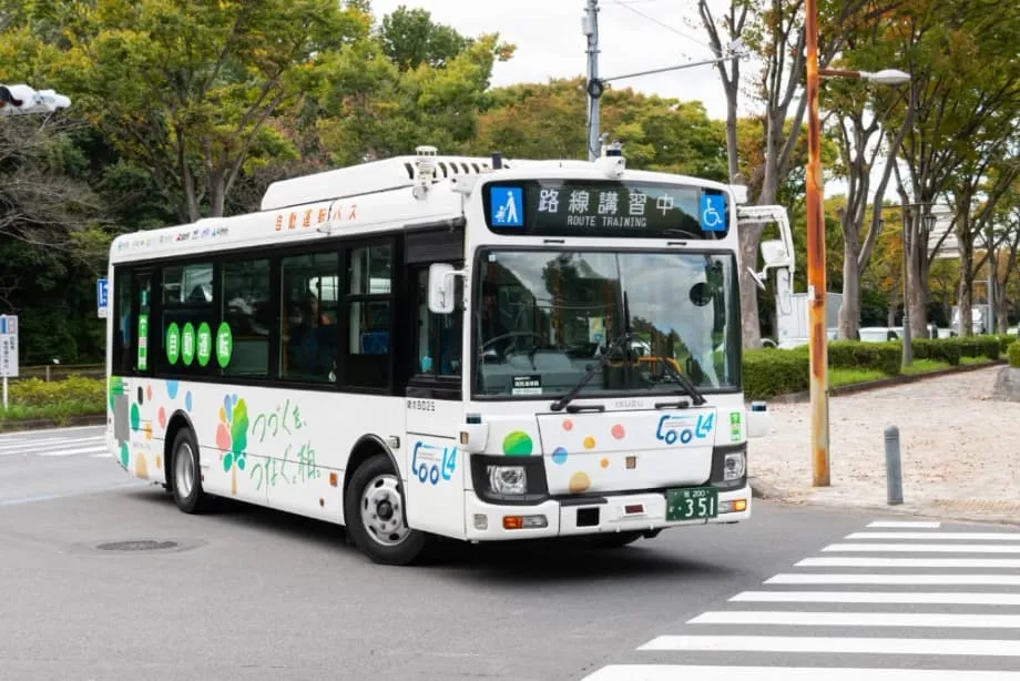 Primeiro teste de ônibus autônomo de nível 4 em vias públicas de Tóquio