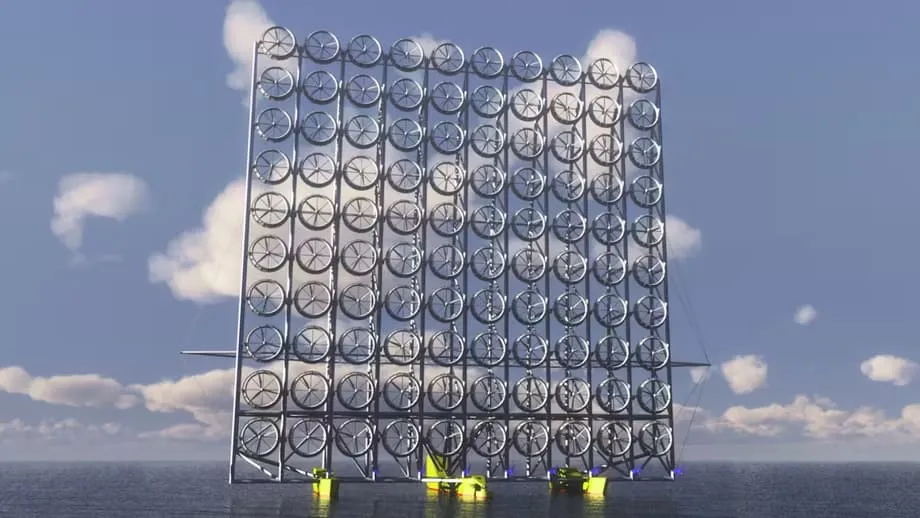 Tecnologia revolucionária japonesa de parede de turbinas eólicas pode triplicar a geração de energia no mar