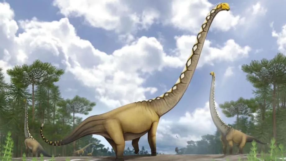 Novo dinossauro do tamanho de um campo de críquete é descoberto na Tailândia