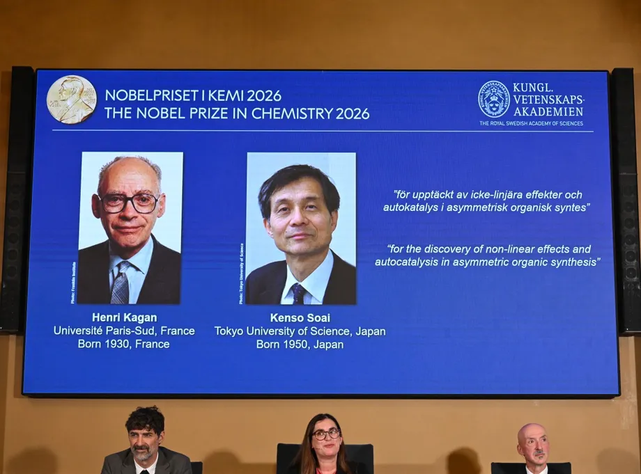Kenso Soai and Henri Kagan Win 2026 Nobel Prize in Chemistry