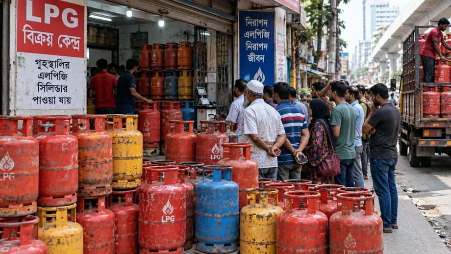 Bangladesh LPG shortage persists after price rise, with cylinders selling for up to Tk 2,700