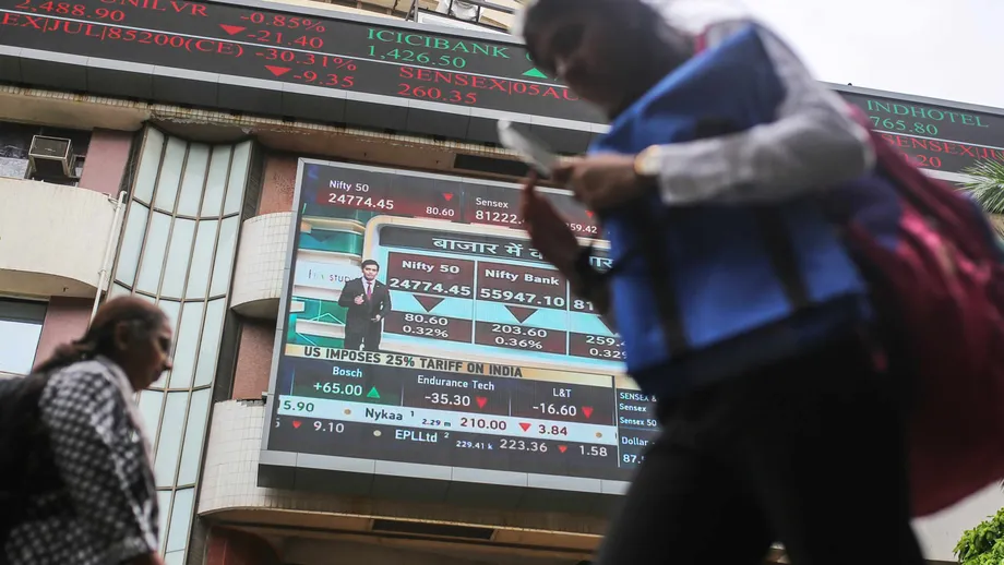 Foreign Selling Erases Nine Years of Indian Equity Buying as Domestic Money Cushions the Fall