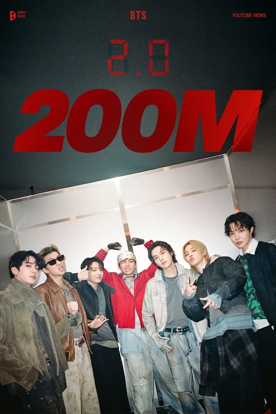 BTS's 2.0 Video Passes 200 Million Views, a First for Arirang