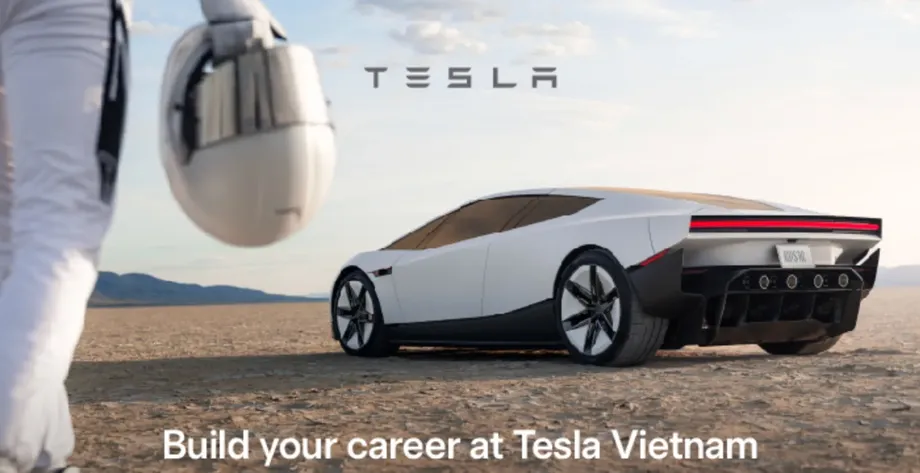 Tesla Starts Vietnam Hiring as VinFast Commands 36% of the Car Market